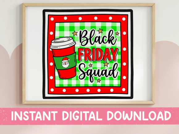 Black Friday Squad Coffee Cup SVG Review
