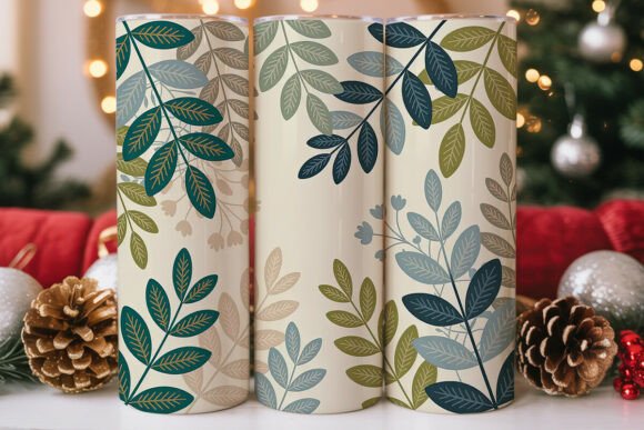 Botanical Leaves Tumbler Wrap Graphics Review