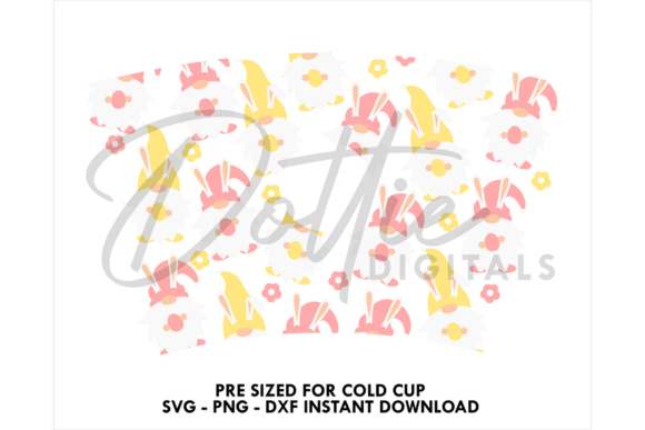 Easter Gnome Cold Cup SVG 24oz: Graphics & Tumbler Wraps Review