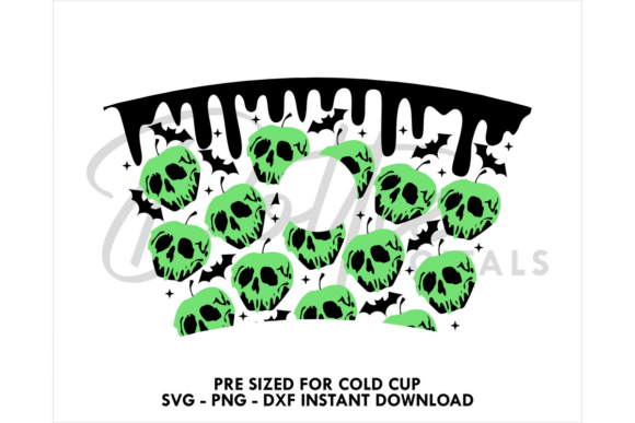 Poison Apple Cold Cup SVG 24oz: Graphics & Tumbler Wraps Review